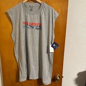 Champion Tank Top Mens 2XL Gray